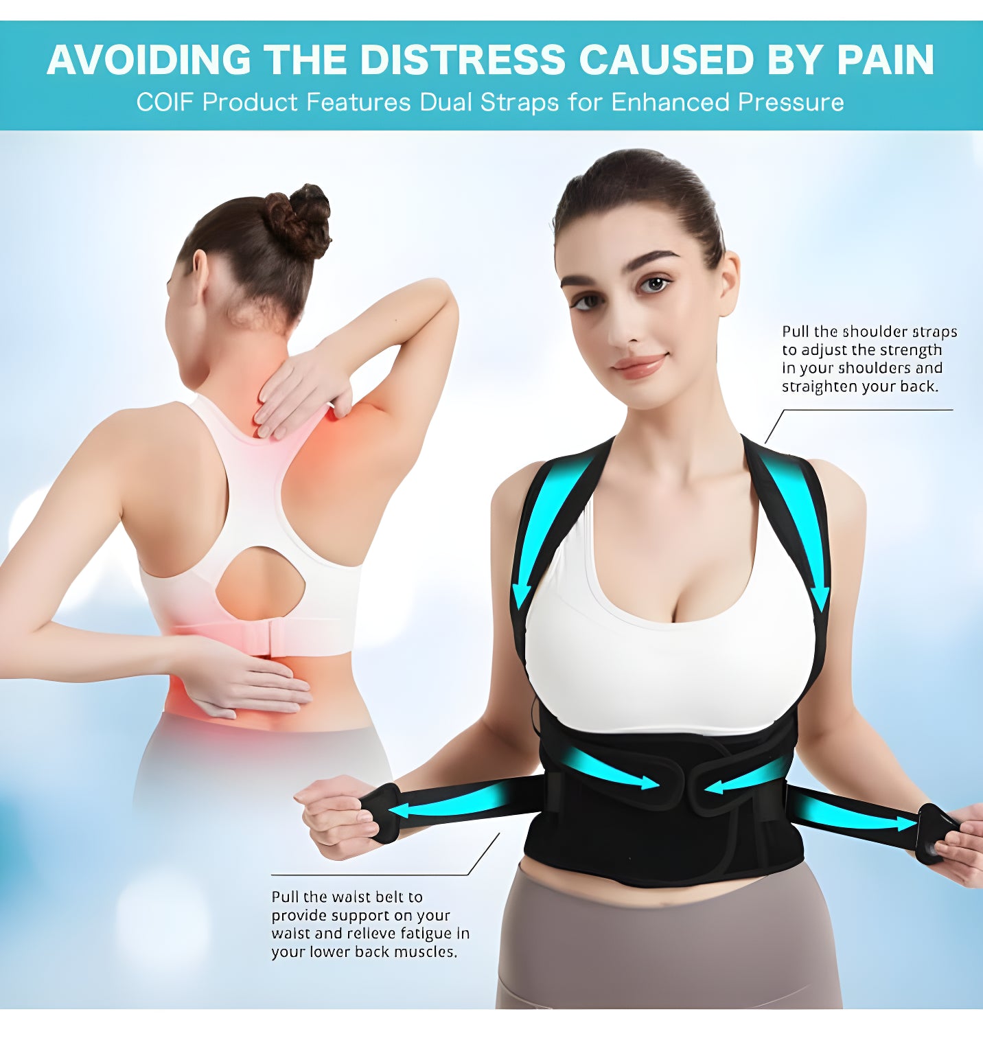 Buffo™ SpineAlign™ Posture Support Harness